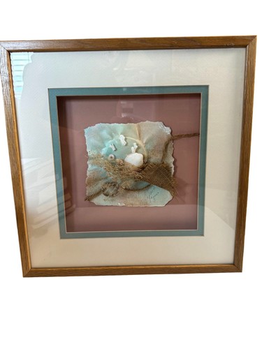 Framed 1982 laguna seashell - "laguna",