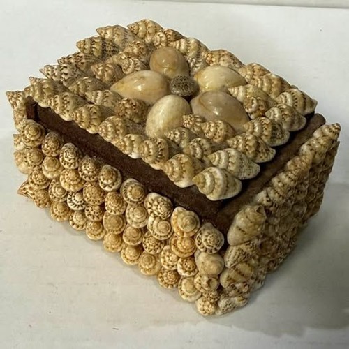 Vintage seashell covered - vintage, seashell-covered
