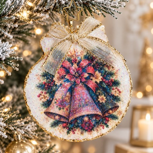 Handmade christmas seashell - handmade,