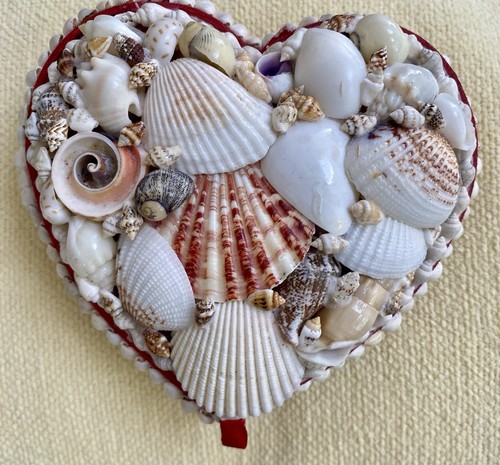Vintage heart shaped hinged - vintage,